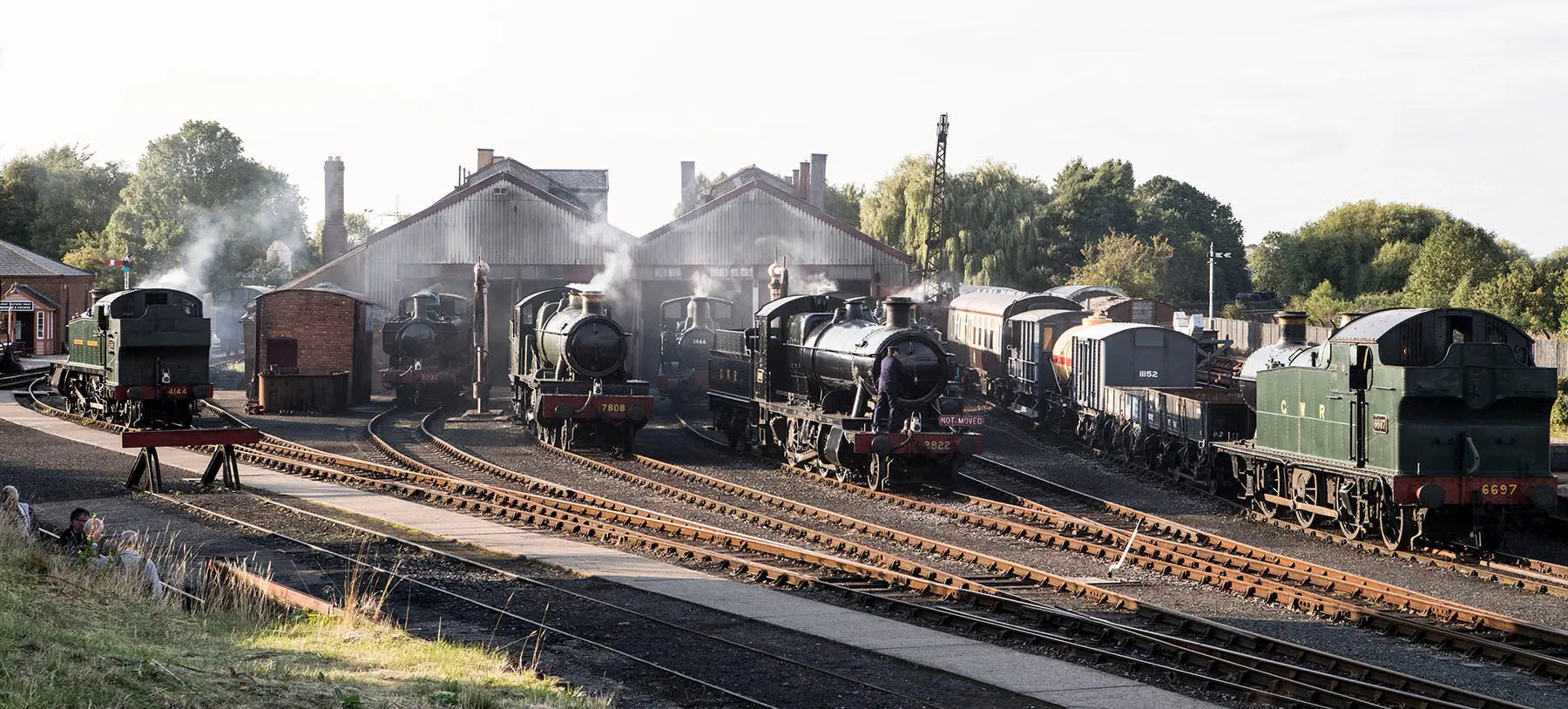 Scanning at Didcot Railway Centre