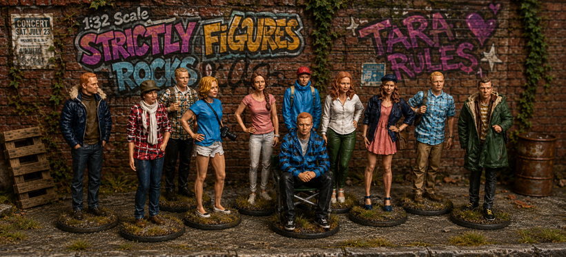 Scale Strictly Figures Painted Models