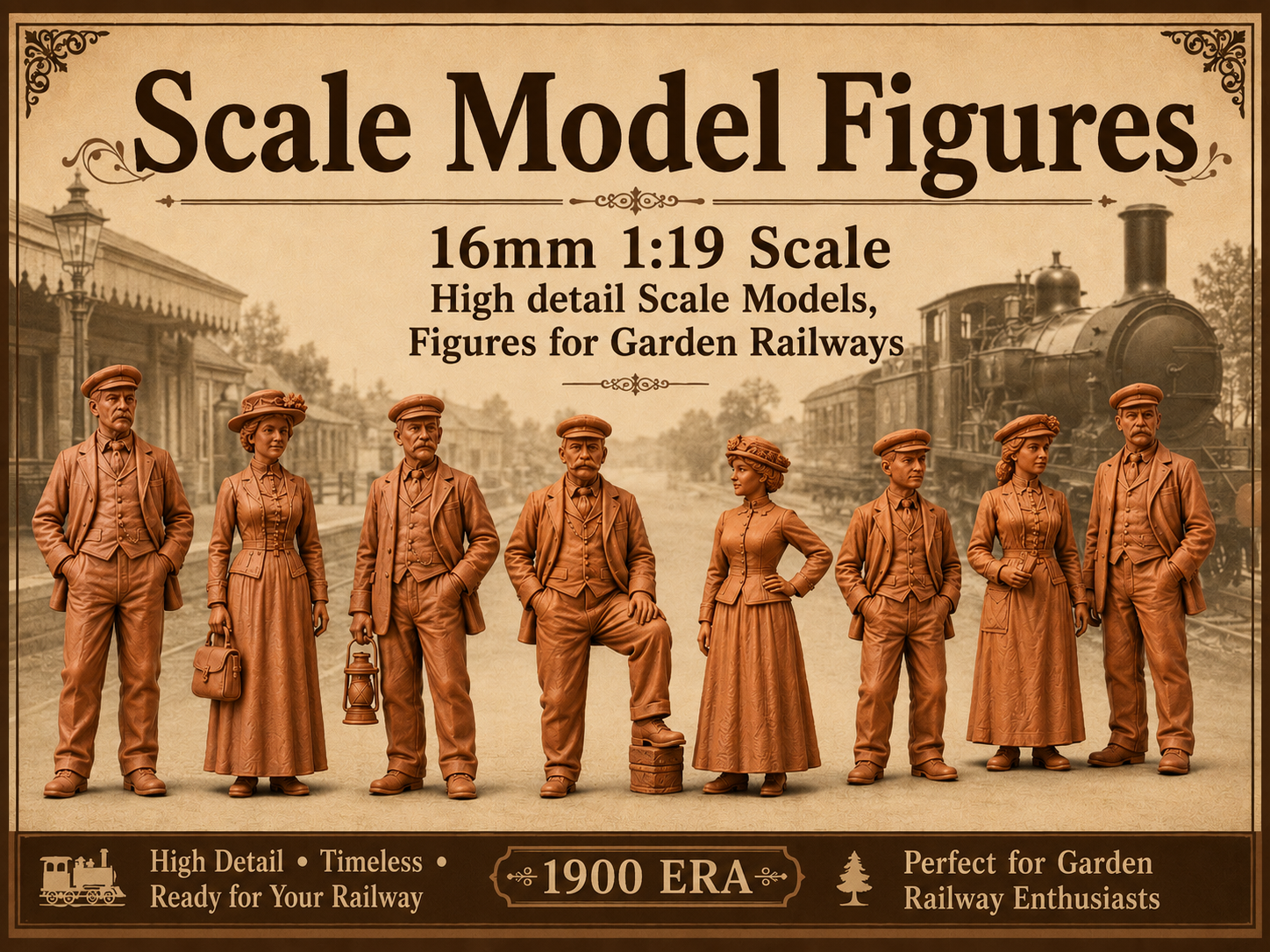 Figures - 16mm/1:19 Scale