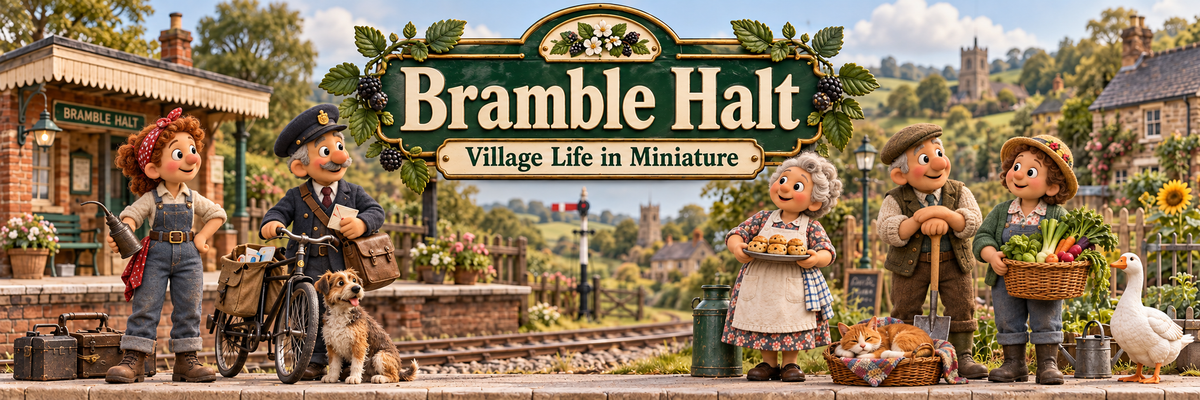 Bramble Halt — Village Life in Miniature