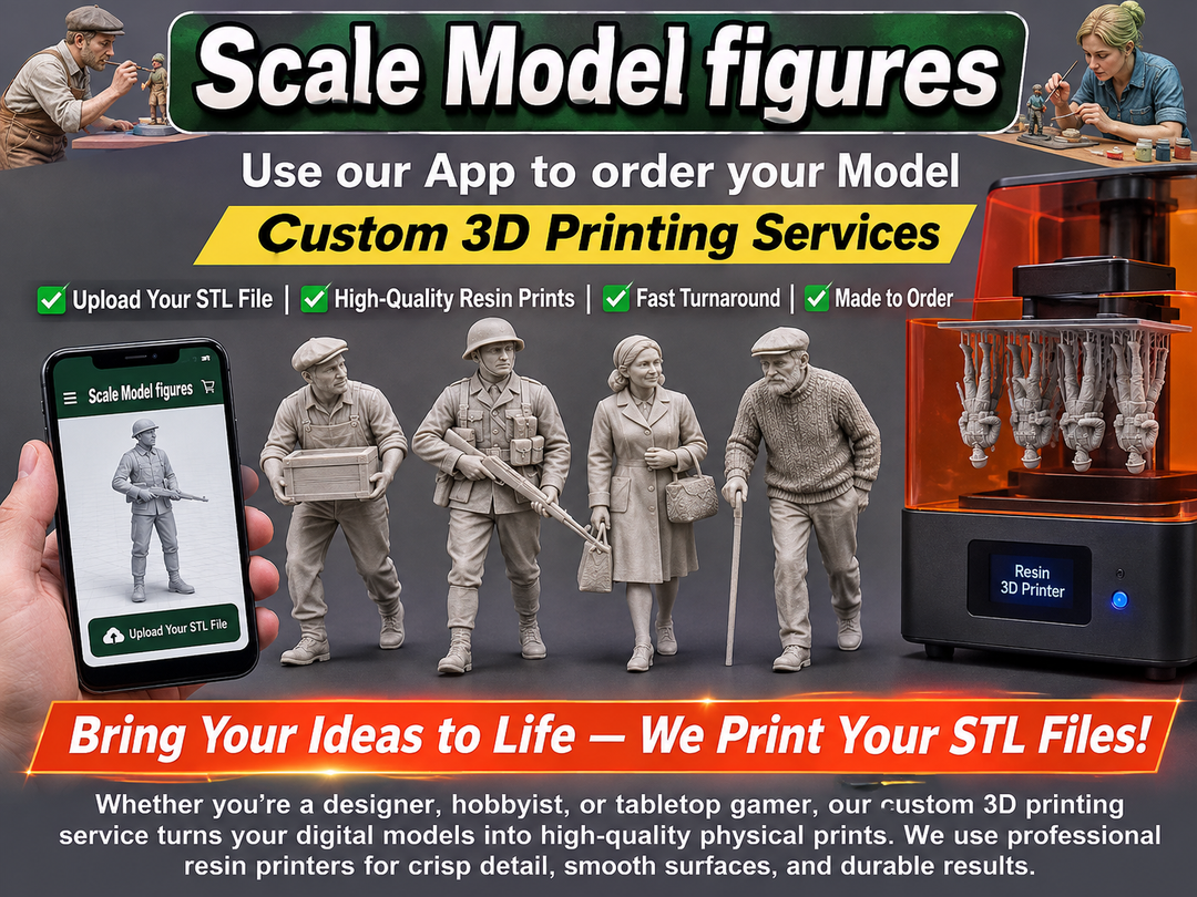 Custom 3D Printing Service