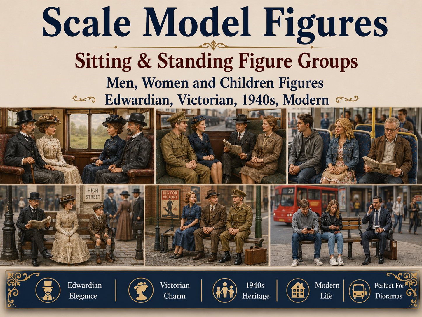 Figures - Sitting Groups
