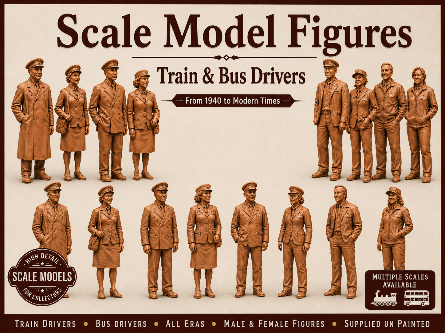 Figures - Train/Bus Drivers