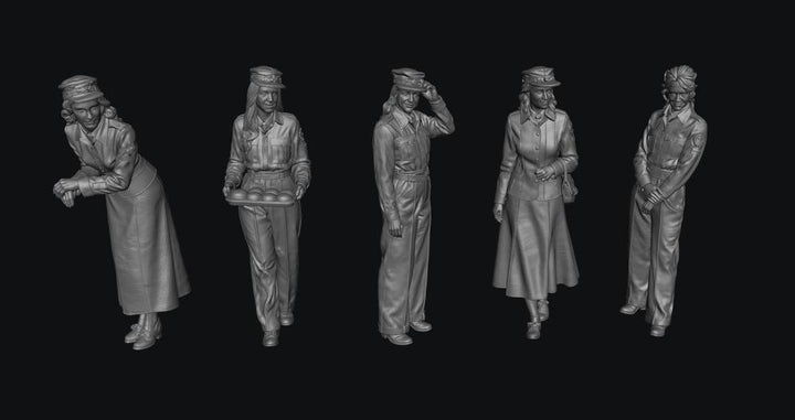 SW9321 WW2 Red Cross Females