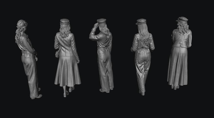 SW9321 WW2 Red Cross Females