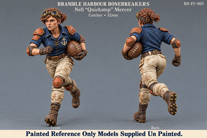 BH-FF-005 — Nell “Quickstep” Mercer | Blood Bowl|32mm