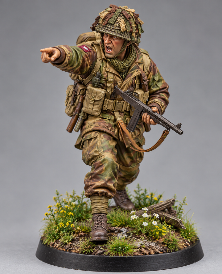 SMF1154 WW2 RAF Sergeant Aircrew mit Hund B