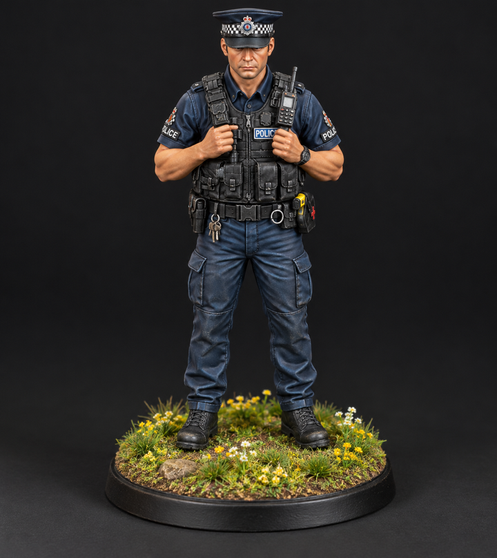 SMF5170 Crime Scene Male Policeman