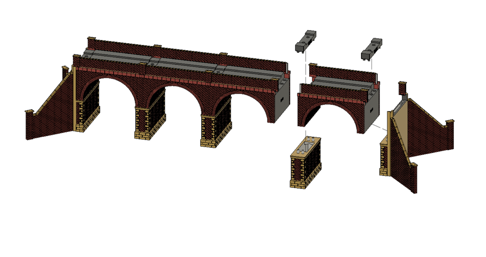 FM910 – Single Track Brick Viaduct