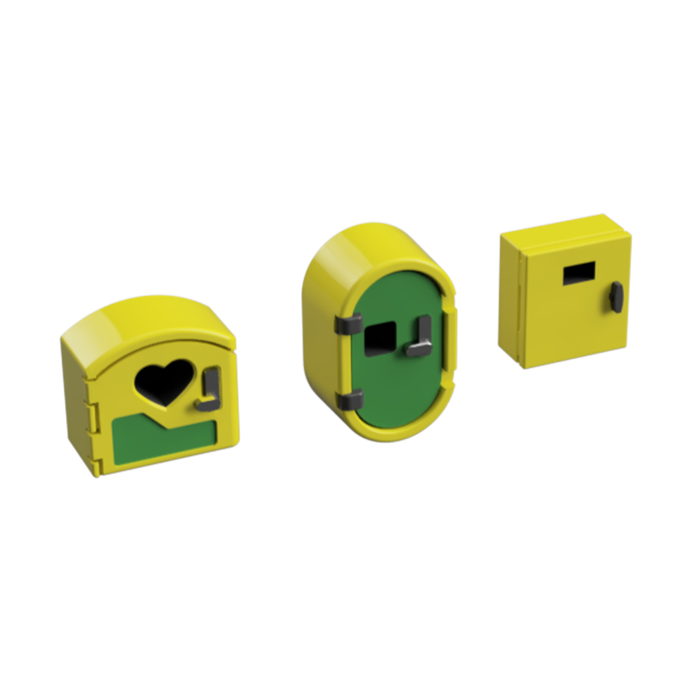 FO117 - Defibrillator Lockers