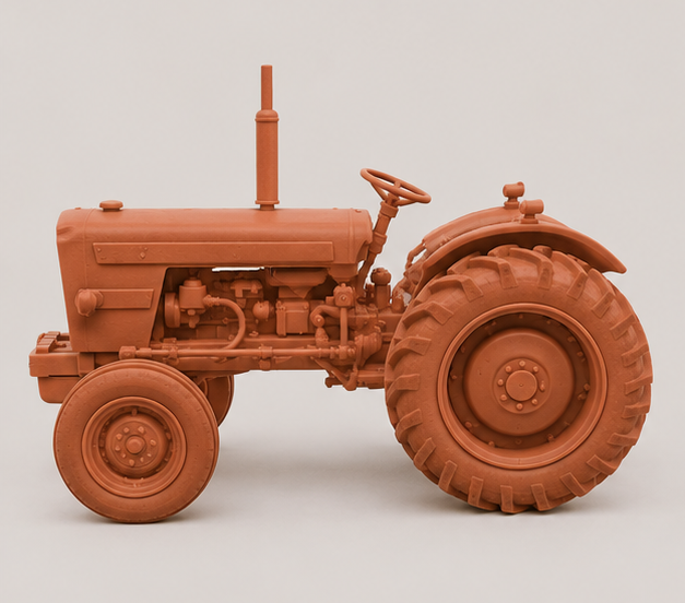 MF001 OO Scale David Brown 990 Tractor