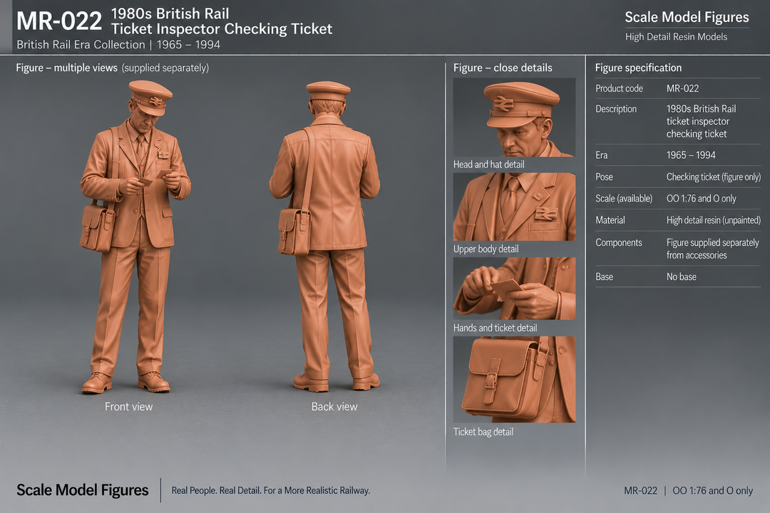 MR-022 British Rail Ticket Inspector