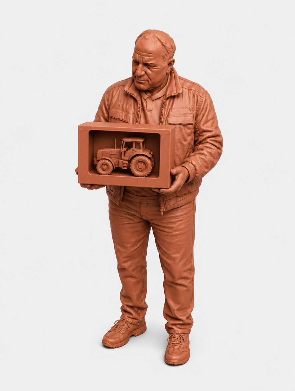 SW2213 Male with Large Tractor model