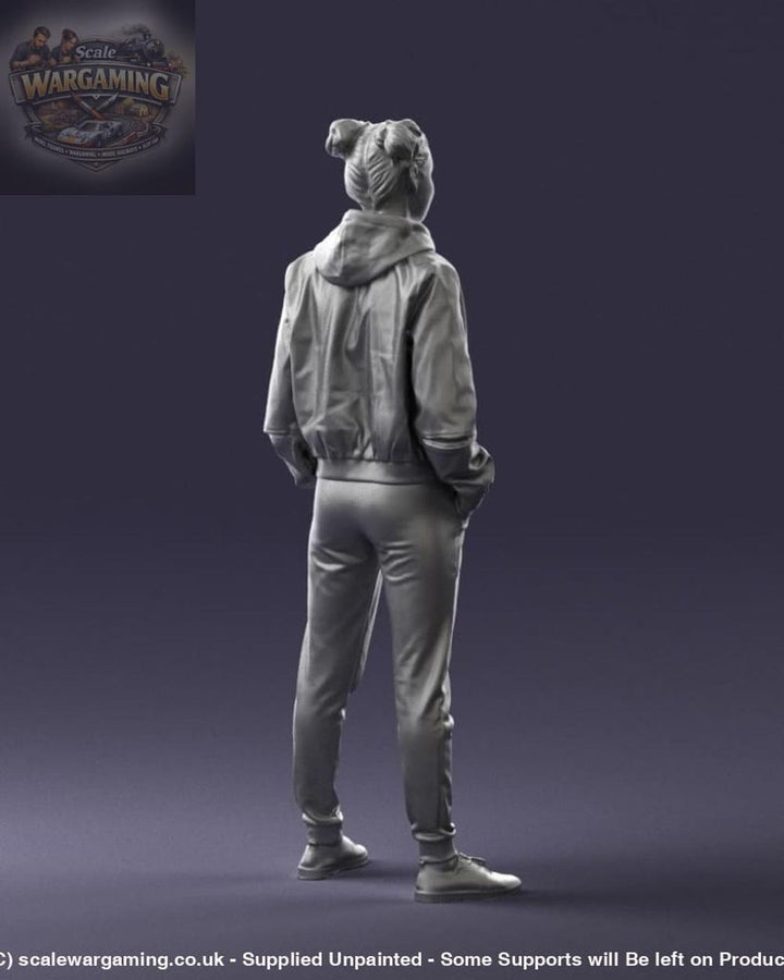 Young Teenage Hip/trendy Girl Figure