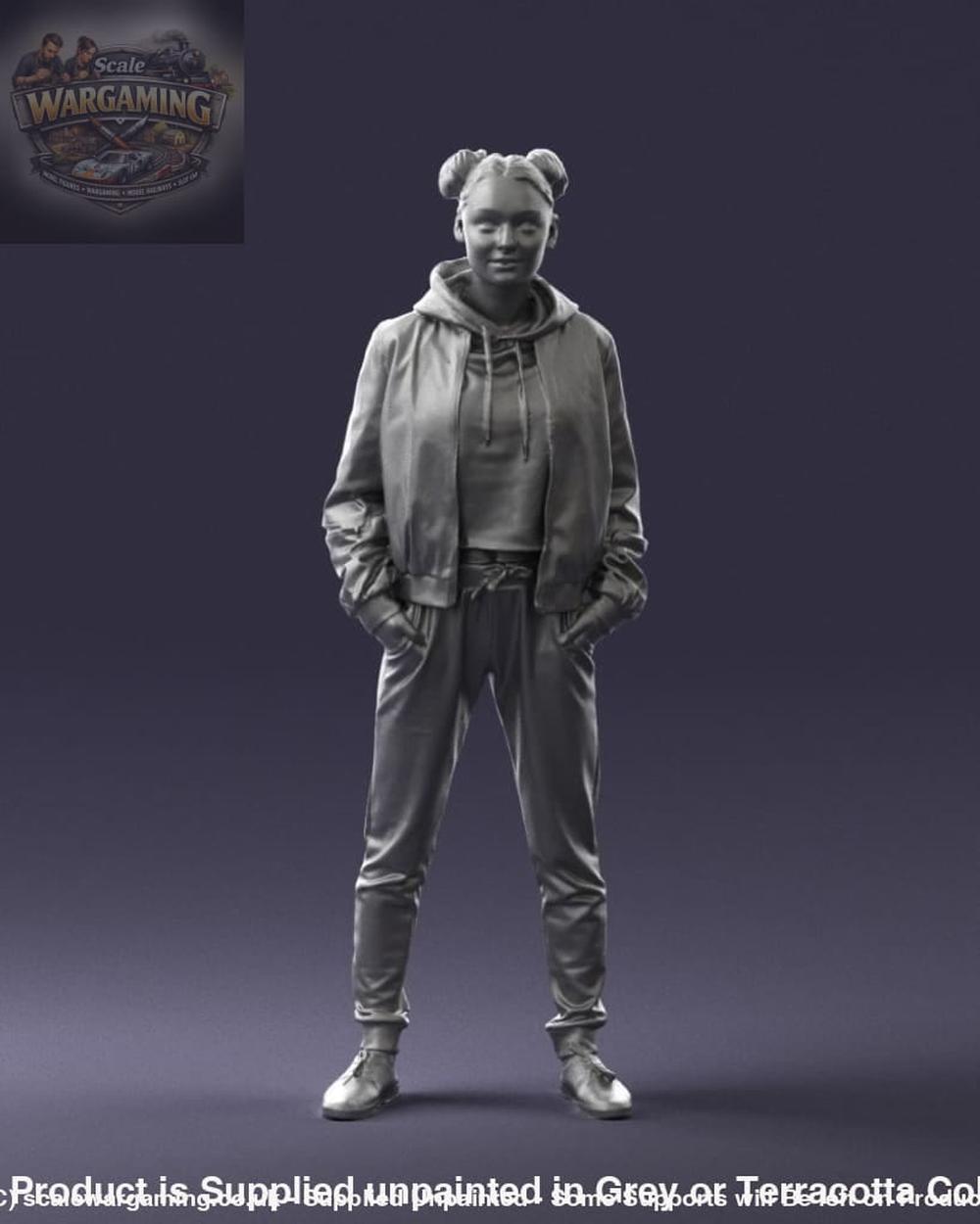 Young Teenage Hip/trendy Girl Figure