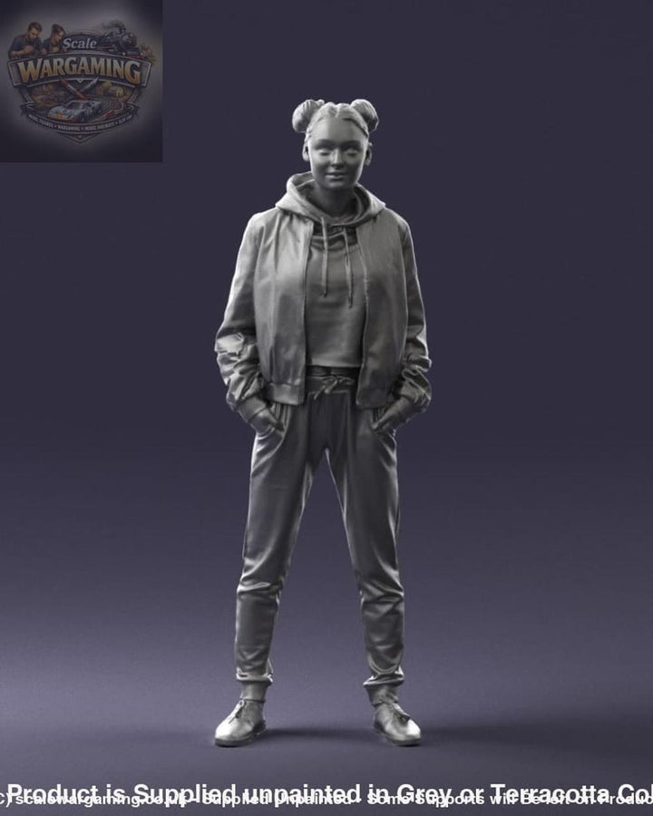 Young Teenage Hip/trendy Girl Figure