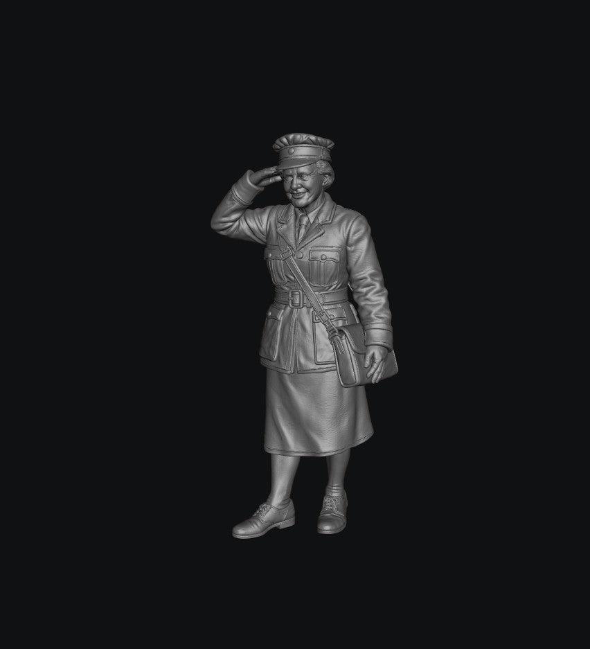 SMF1154 WW2 RAF WAAF Saluting B