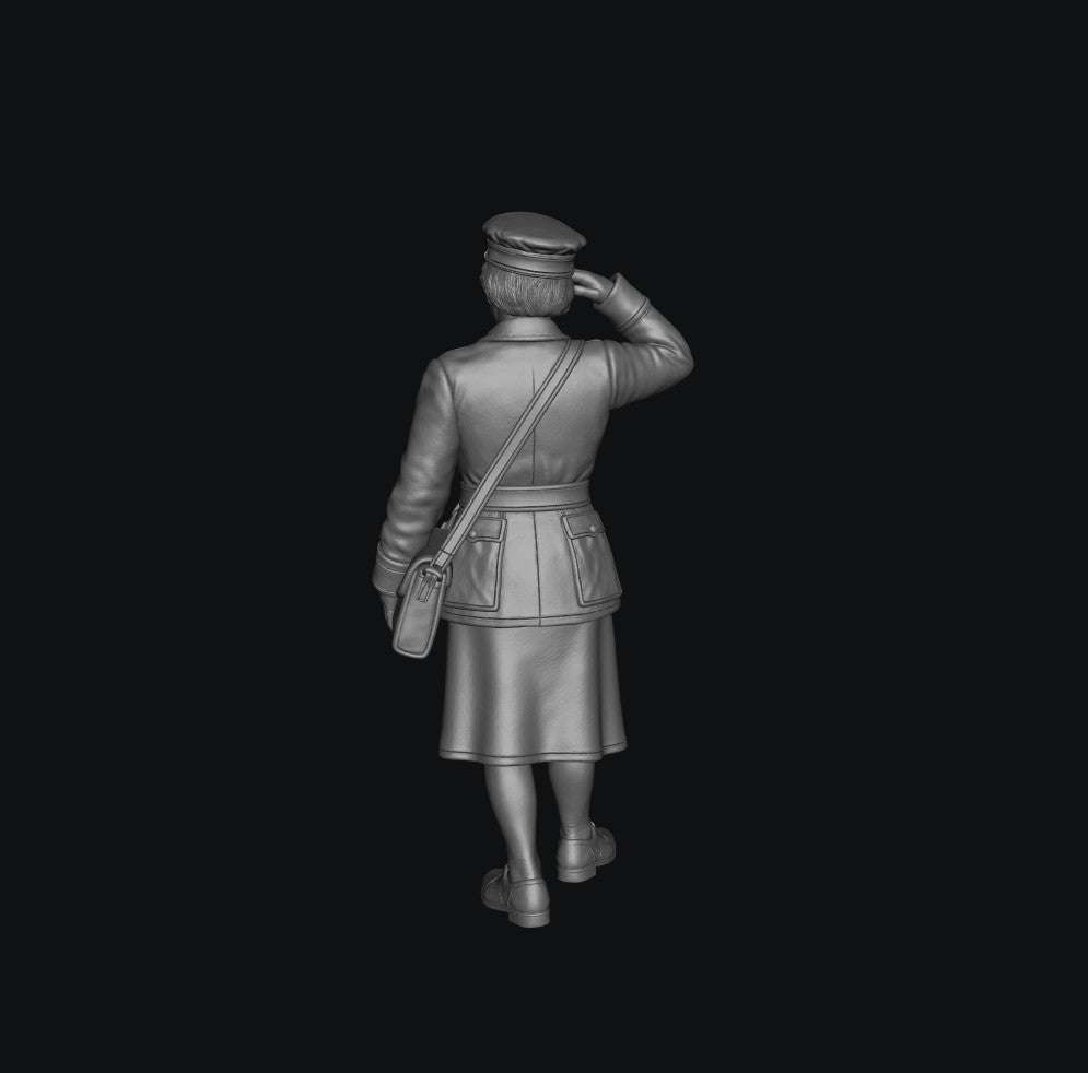 SMF1154 WW2 RAF WAAF Saluting B