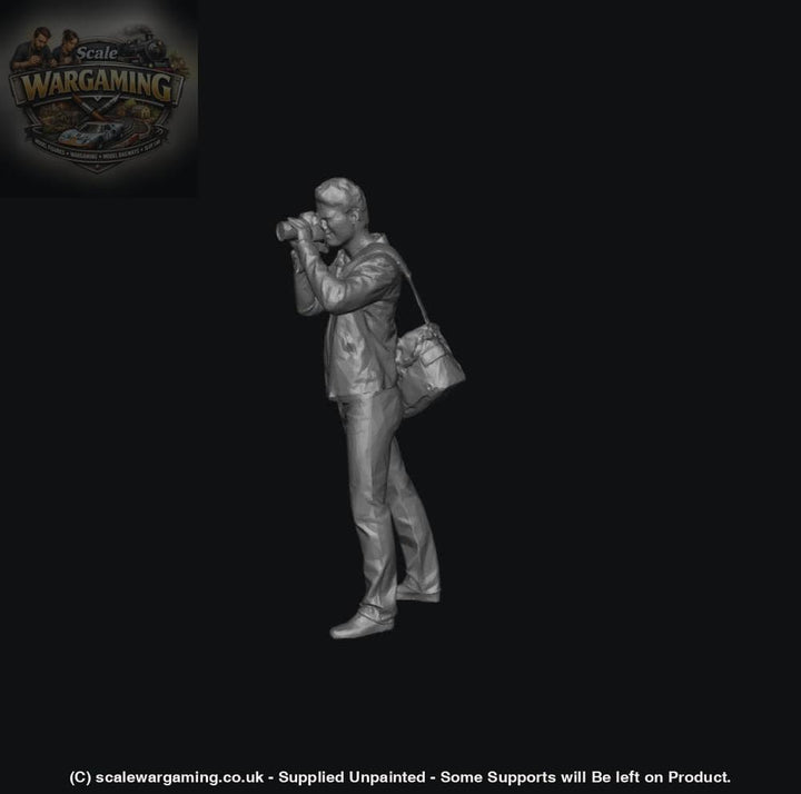 SW190 Male Train Spotter with Camera - Figure