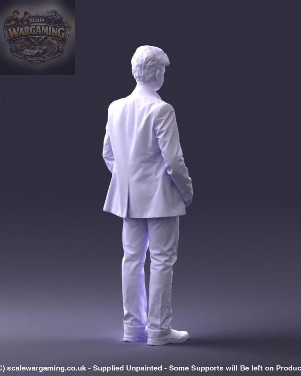 Young Boy In Suite Figure