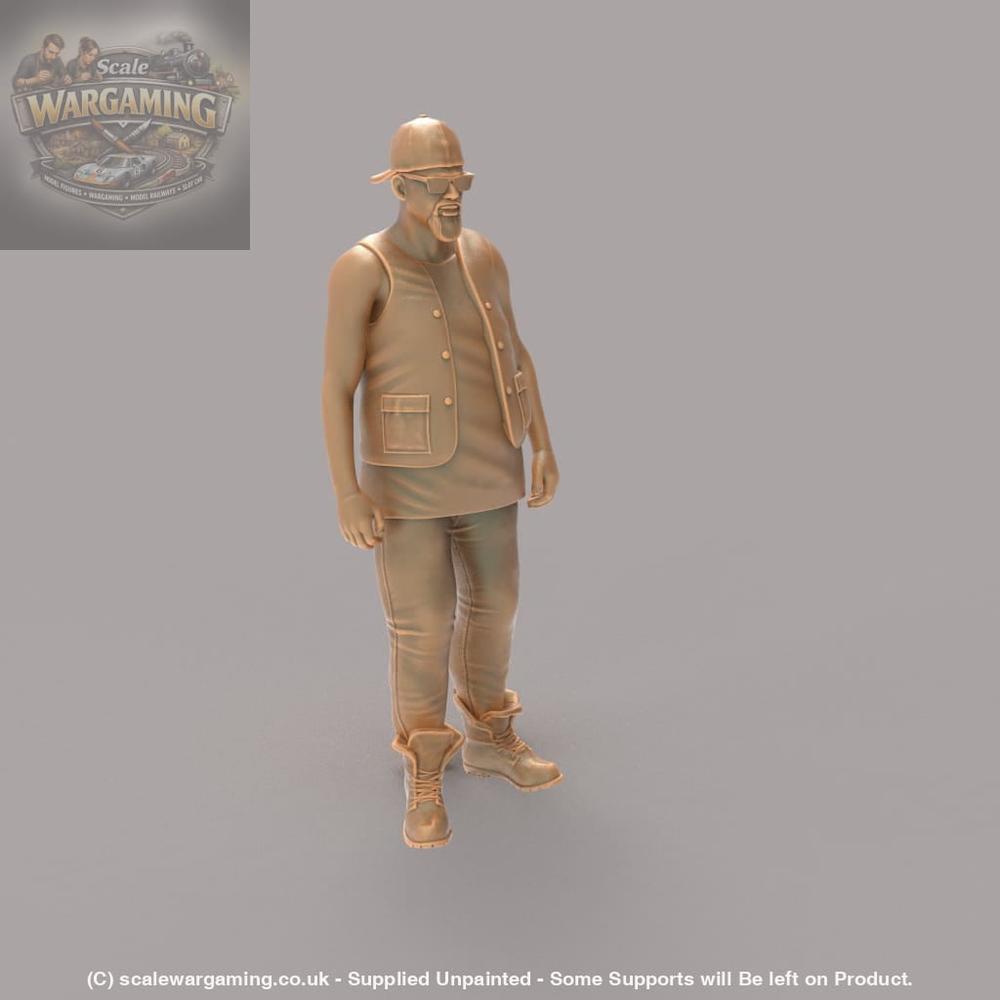 MM270 Male Biker/Hells Angel Figure