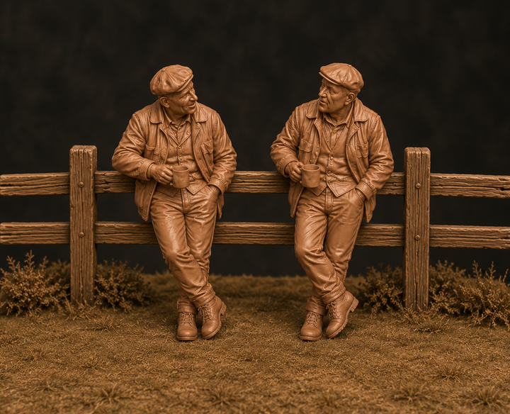 SW3127 Farm Hands Resting