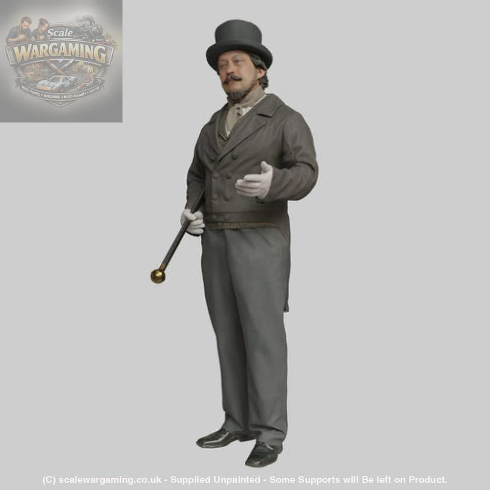 132s-0107 Victorian Male Figure