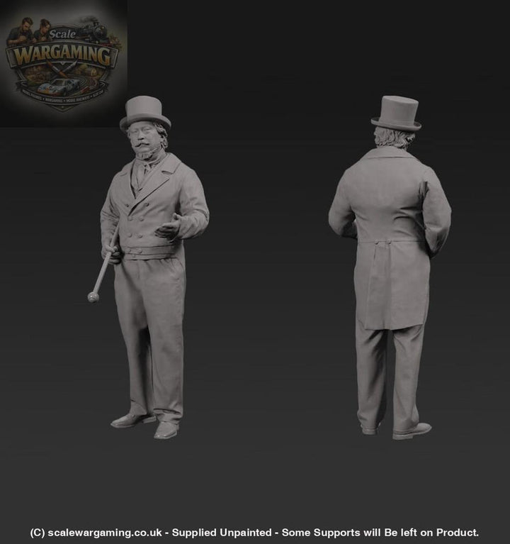 132s-0107 Victorian Male Figure