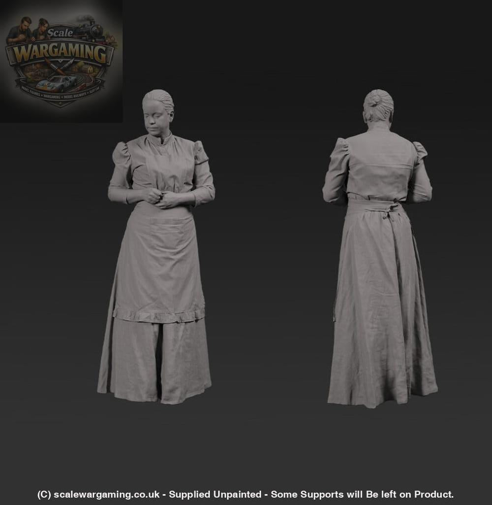 132s-0113 Kitchen Maid Figure