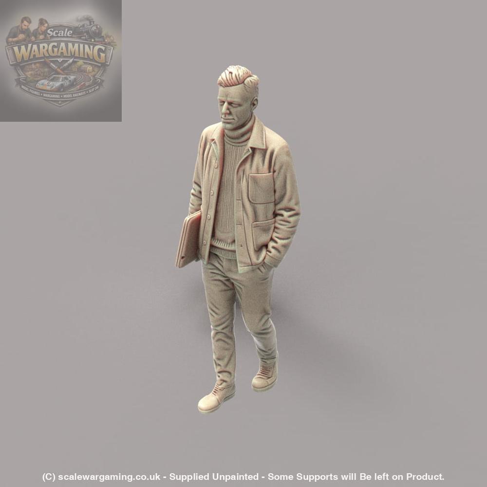 MM4177 Male Office Worker Figure
