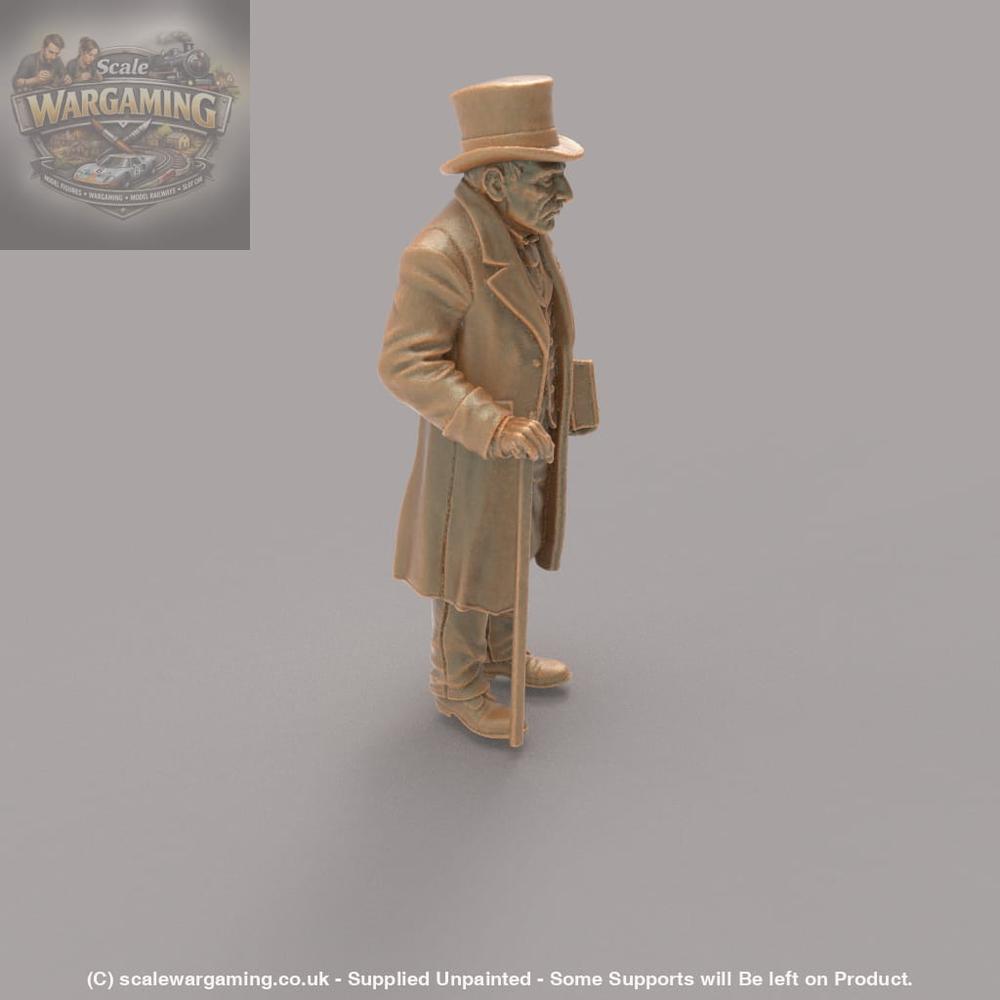 SW6006 Christmas Scenes - Scrooge in top hat - Figure