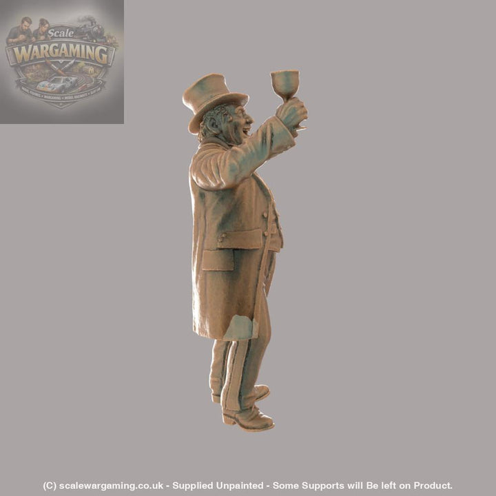 SW6028 Christmas Scenes - The Cheerful Gentleman - Figure