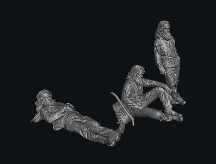 SMF8302 Farm Labourers Resting