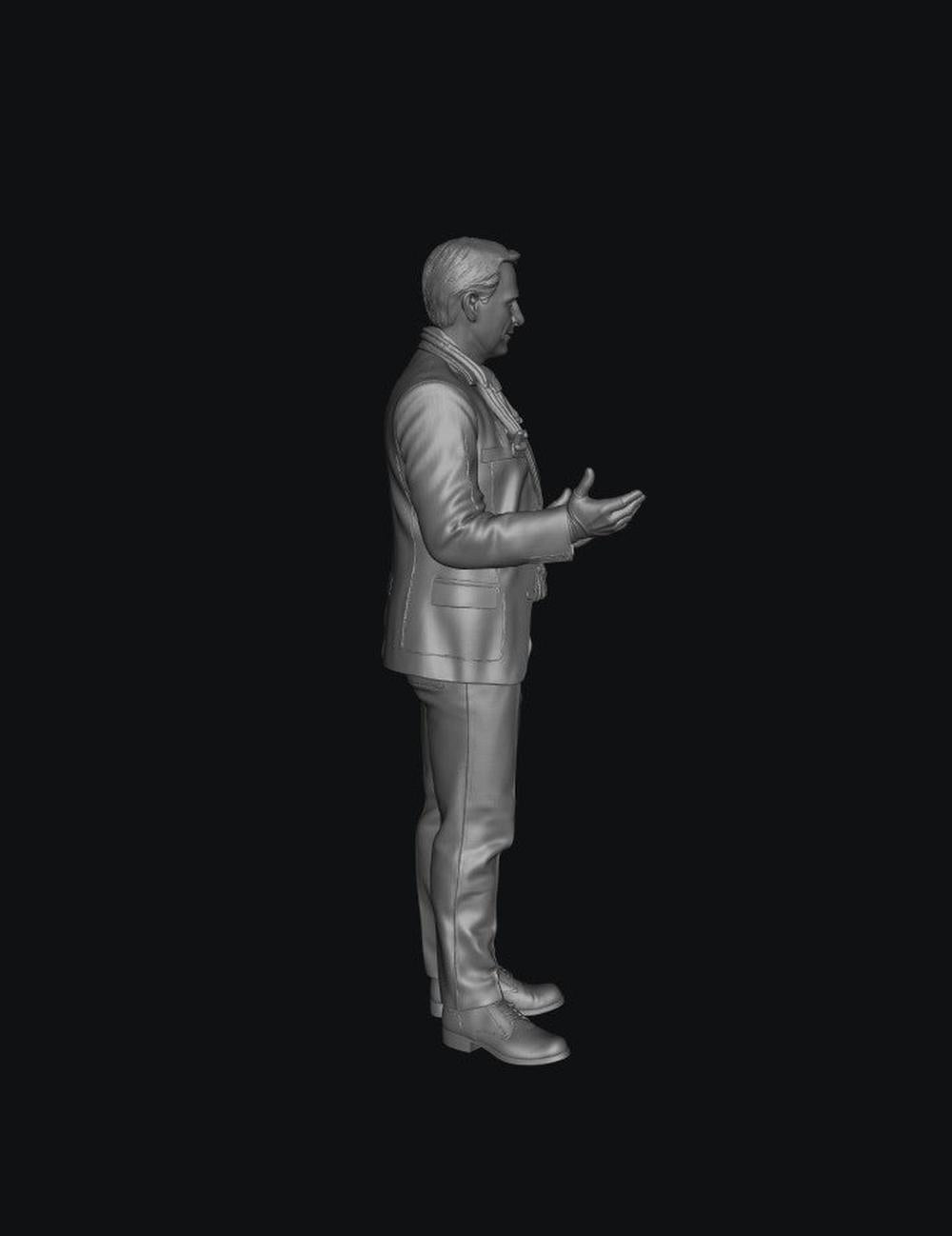 SMF8313 Male Vet in Smart Clothing