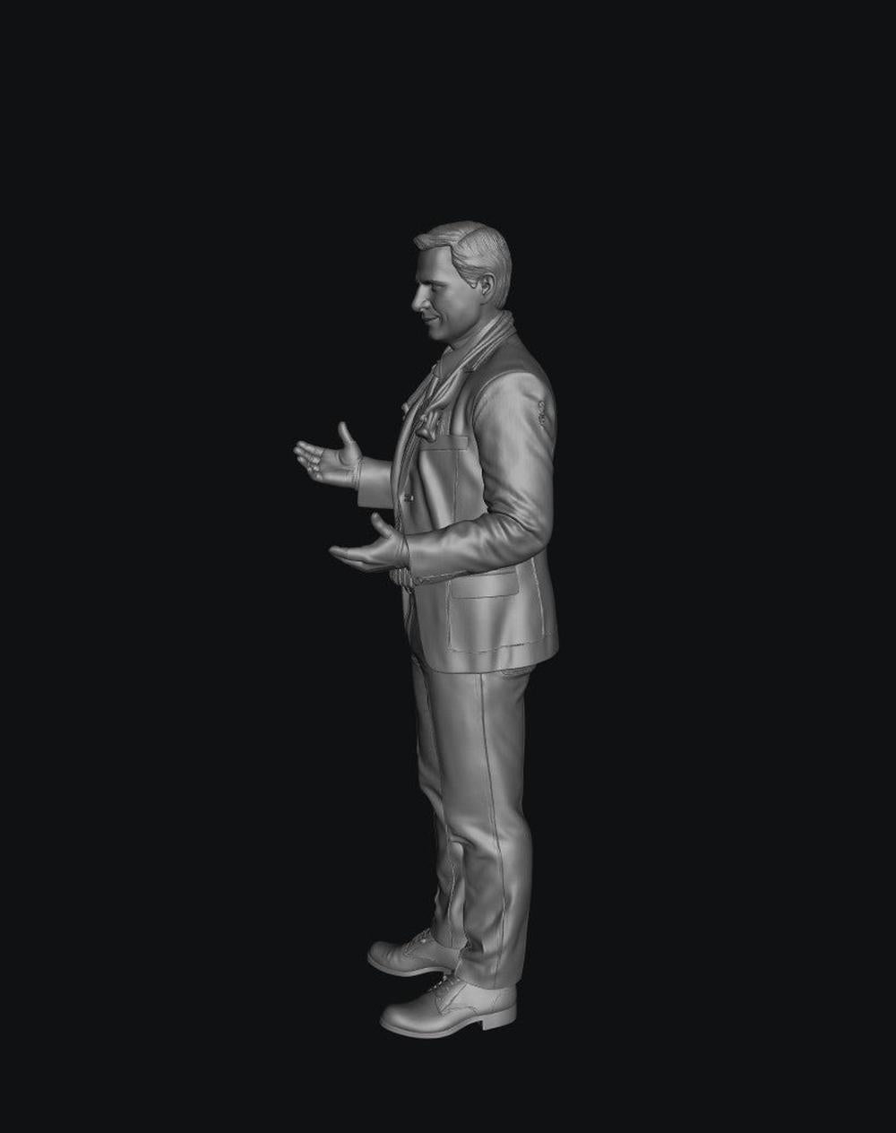 SMF8313 Male Vet in Smart Clothing