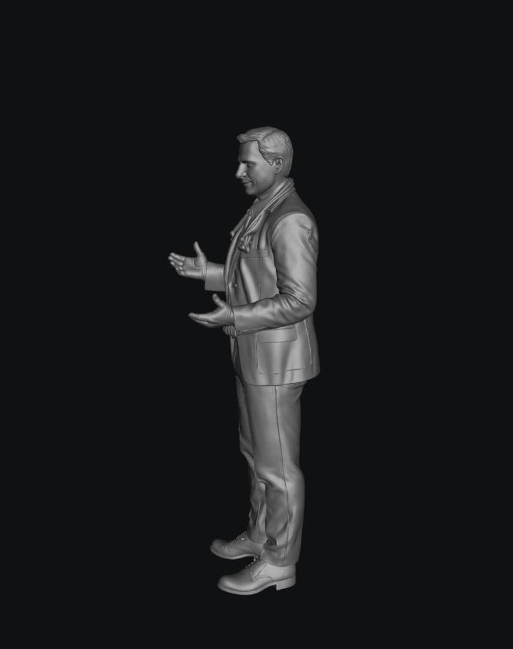 SMF8313 Male Vet in Smart Clothing