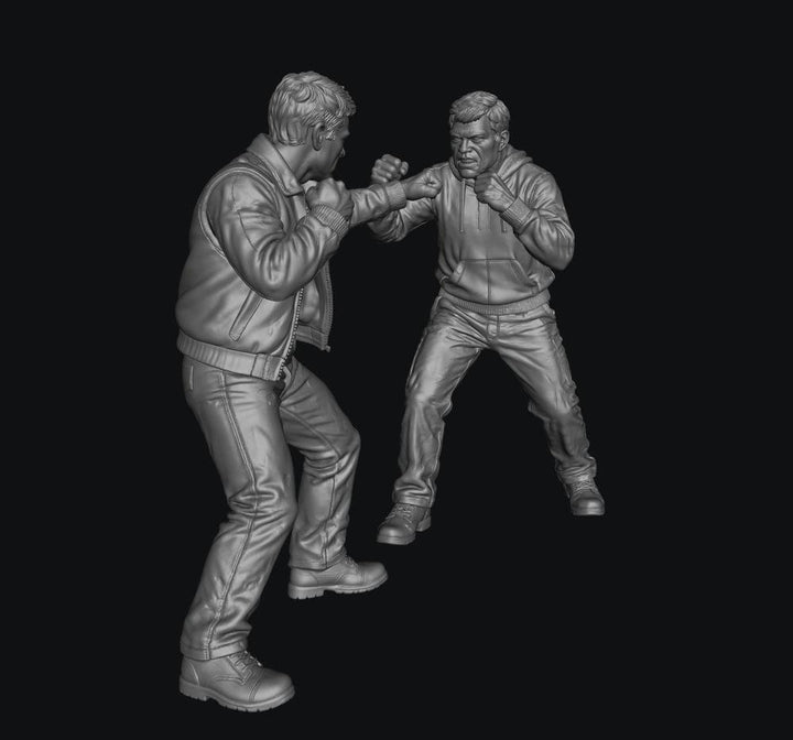 SMF8334 2 Men Fighting