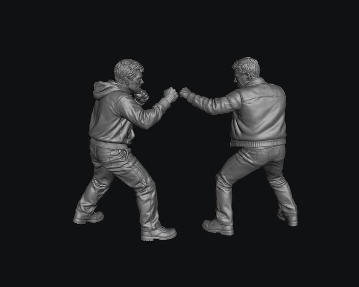 SMF8334 2 Men Fighting