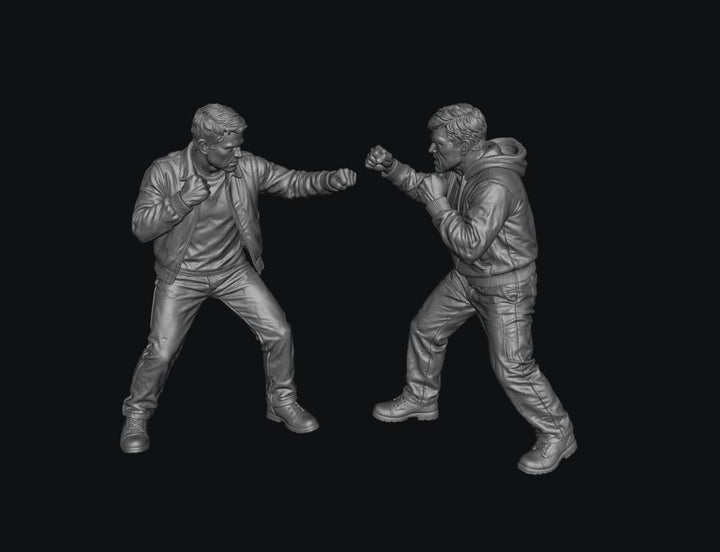 SMF8334 2 Men Fighting