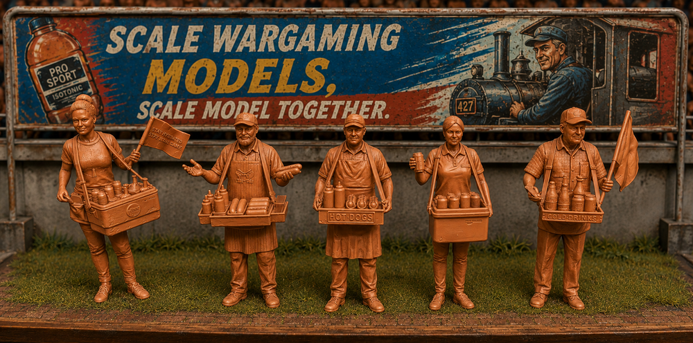SW9301 Sports/Race Track Meeting Merchandise sellers