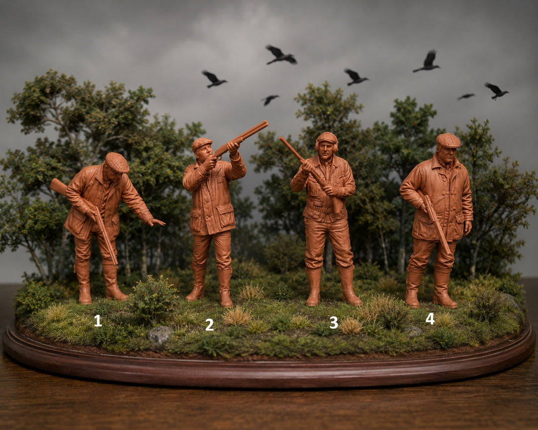Painted-9332 Farmers with Shotguns