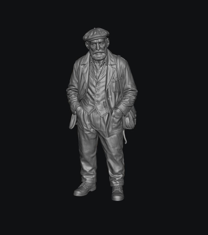 SW9360 Old Steam Engine Driver