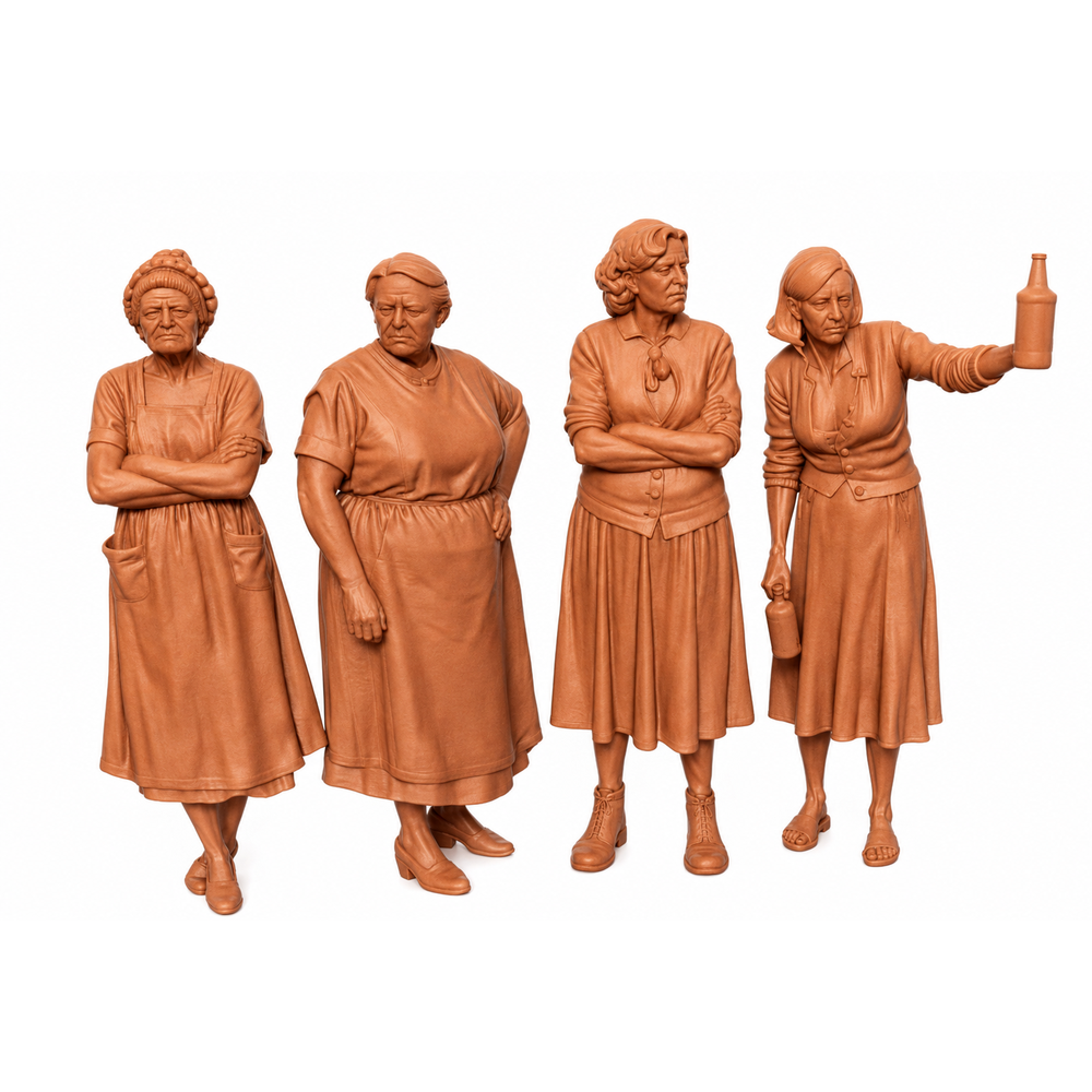 SW9529 1940 Doorstep Housewives
