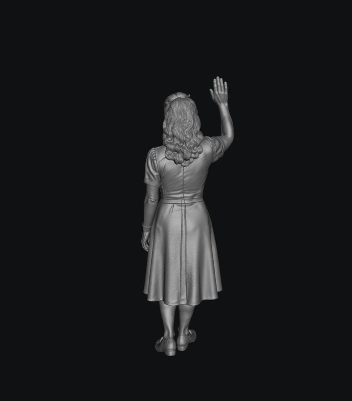 SMF9567 1940 Female Waving D