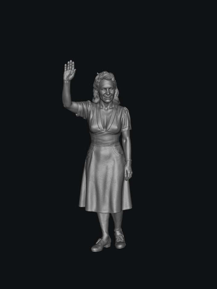 SMF9567 1940 Female Waving D