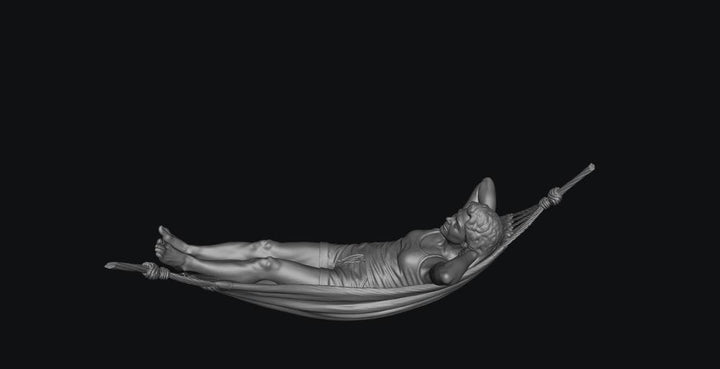 SMF9570 Female Relaxing in a Hammock