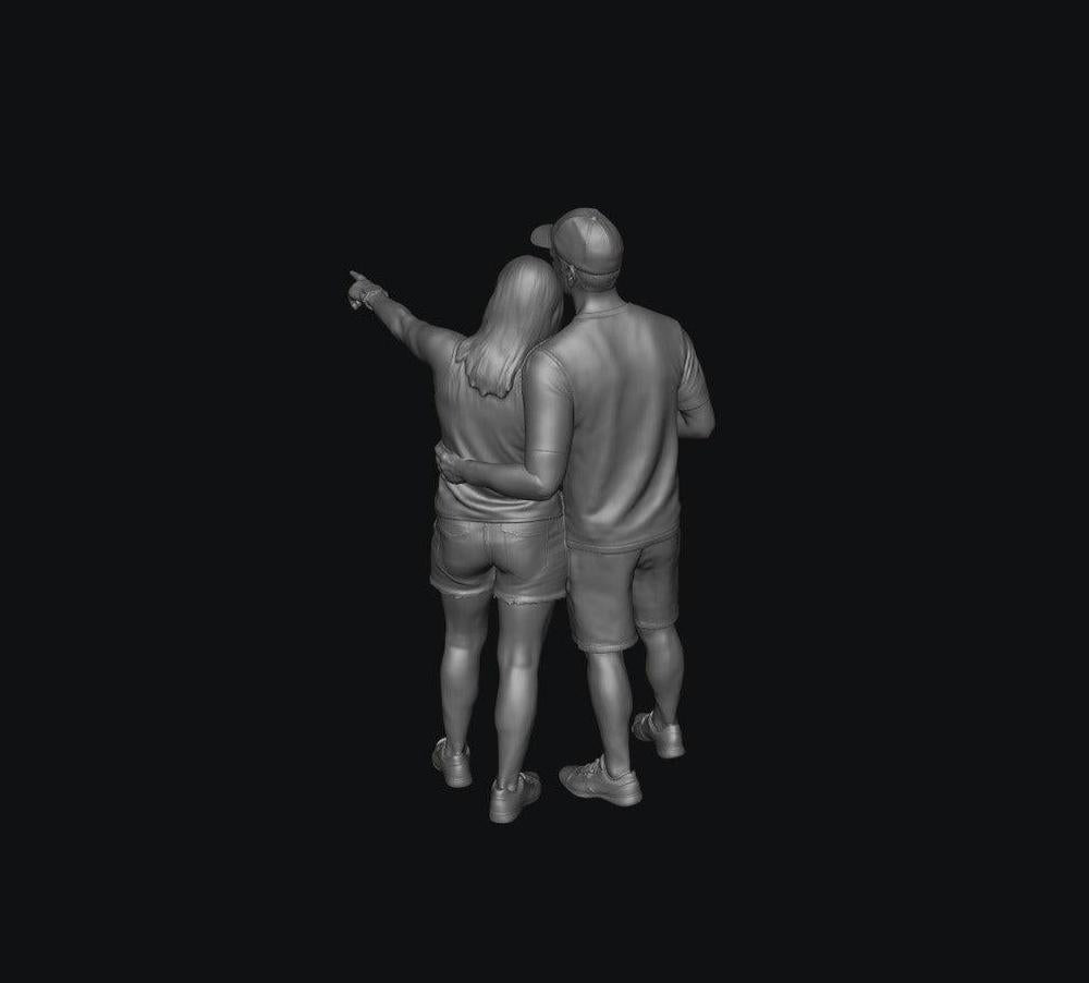 WOSC001 - Race Day Spectator - The Couple – Shared Moment