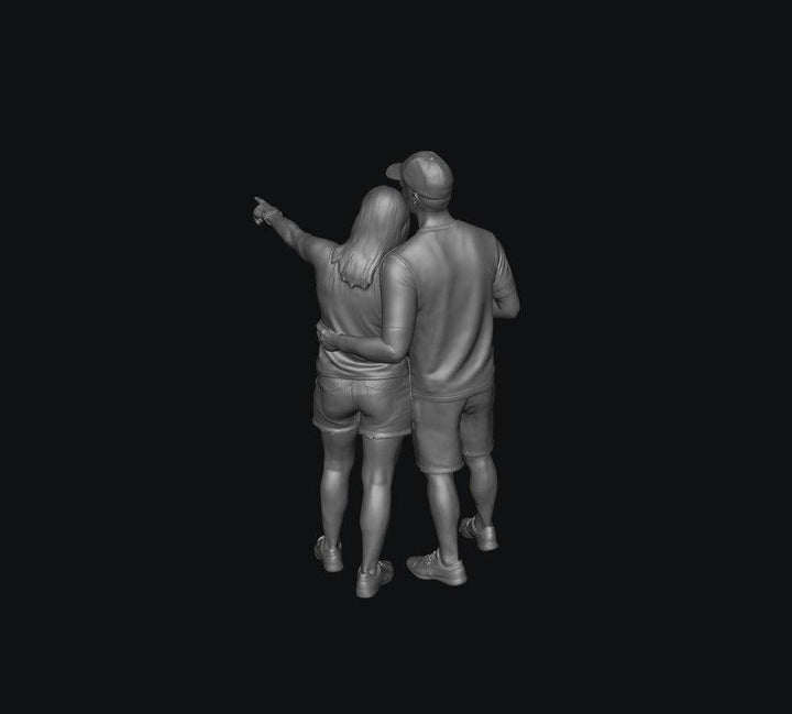WOSC001 - Race Day Spectator - The Couple – Shared Moment