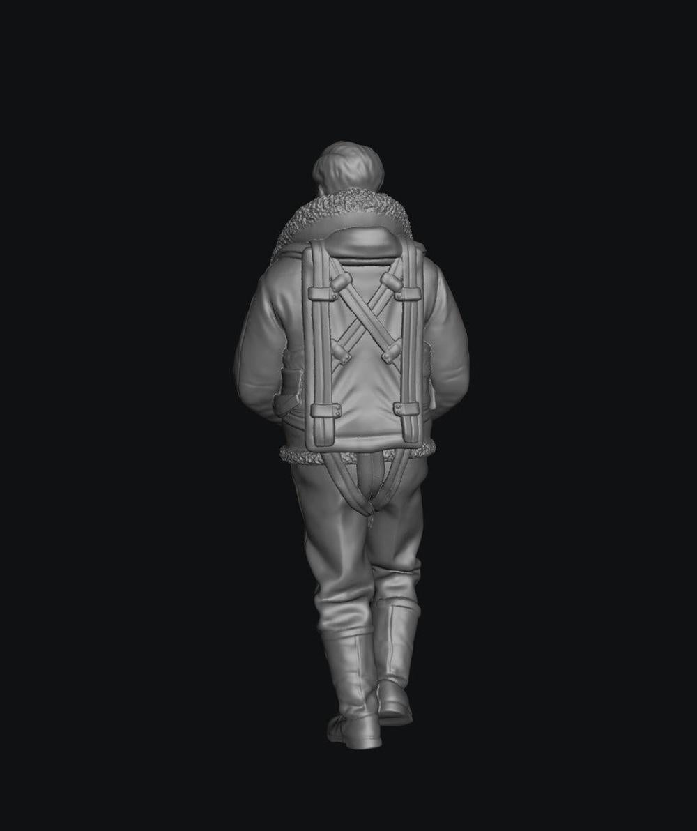 SW9270 WW2 RAF Bomber Aircrew 3 Walking
