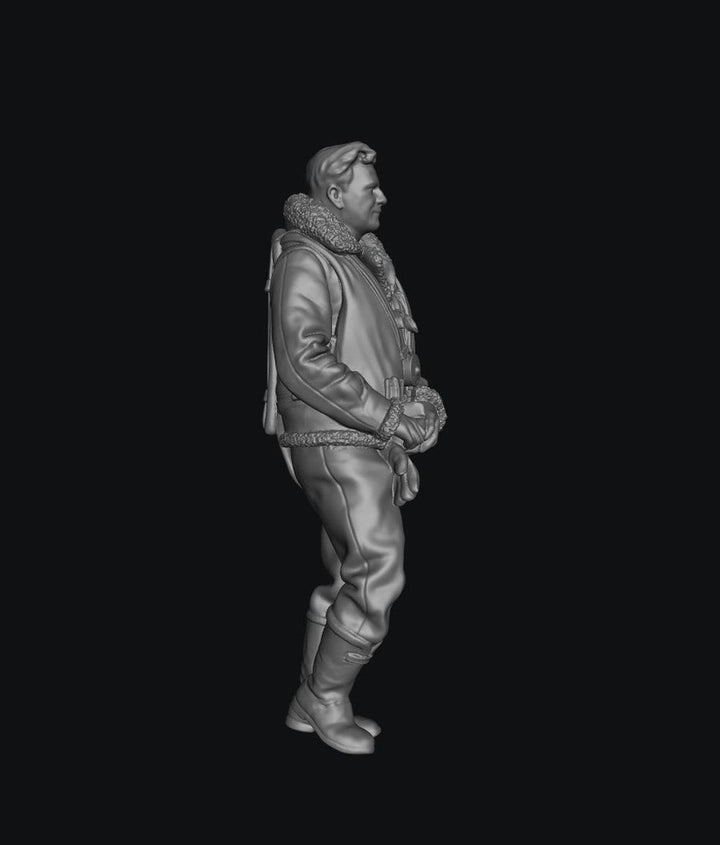 SW9270 WW2 RAF Bomber Aircrew 3 Walking
